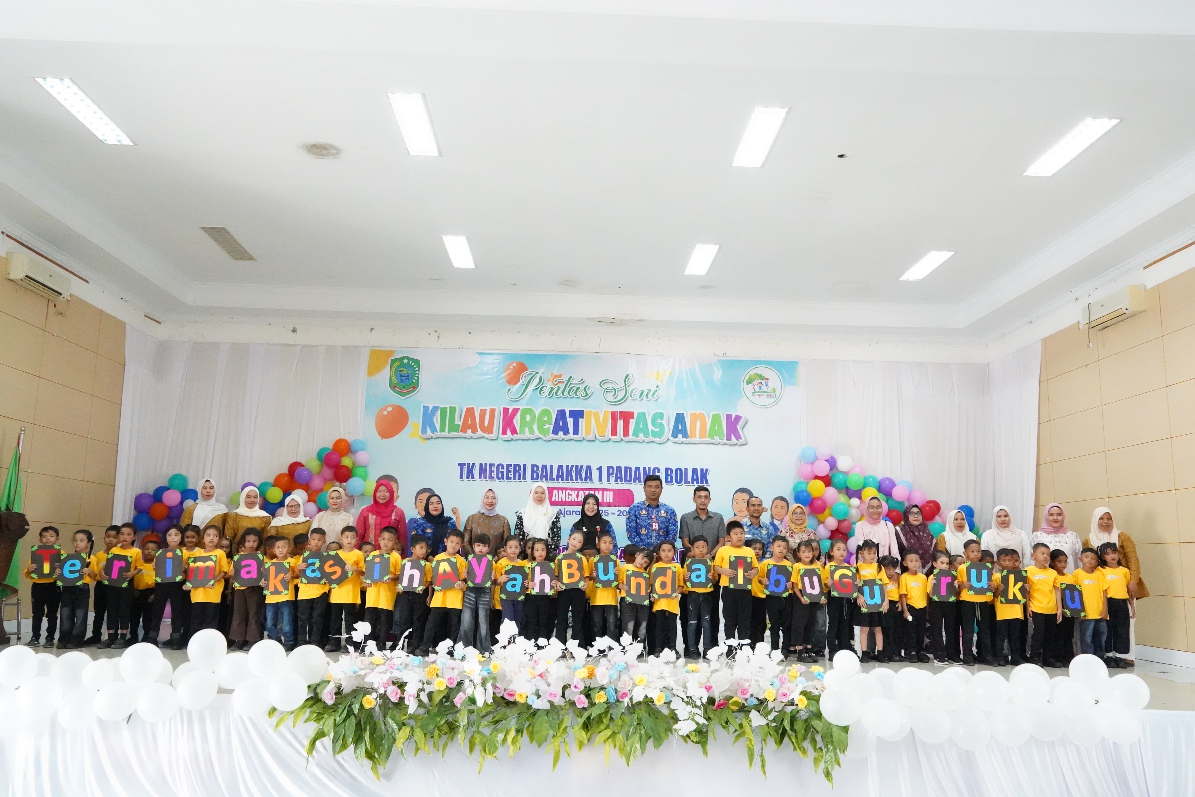 Penuh Haru dan Kebanggaan, TK Negeri Balakka I Lepas 30 Siswa Menuju Jenjang Sekolah Dasar